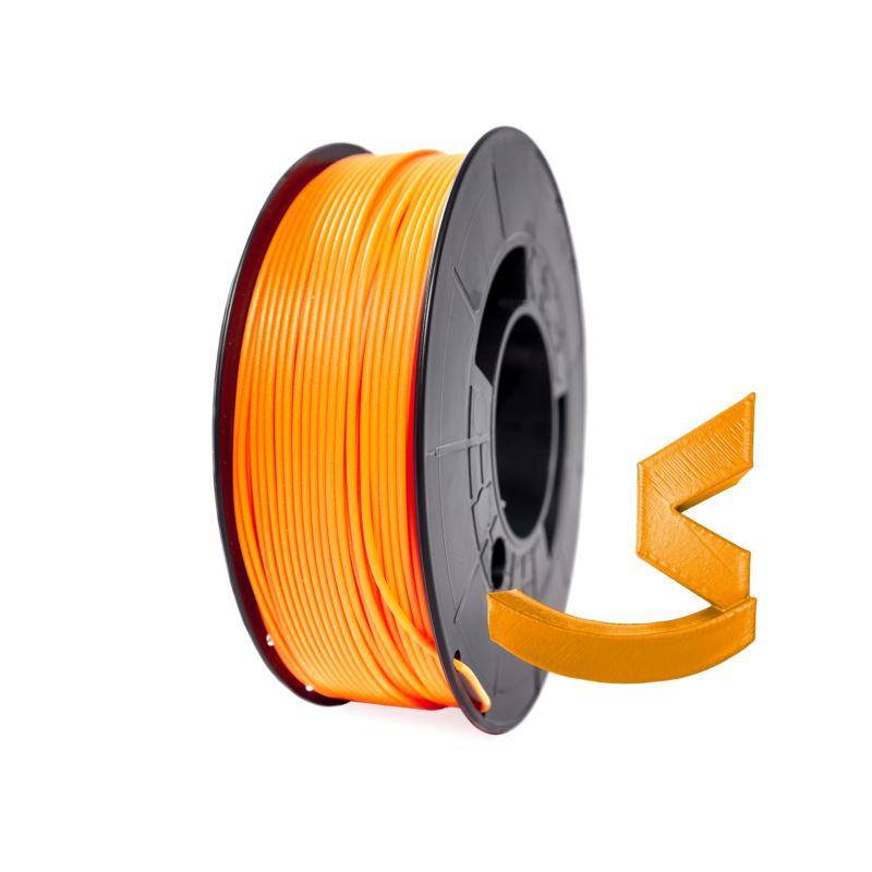 WINKLE Filamento PLA Naranja Nemo, PLA 1,75 mm, Filamento Stampa, Stampante 3D, Filamento 3D, Color Arancione Nemo