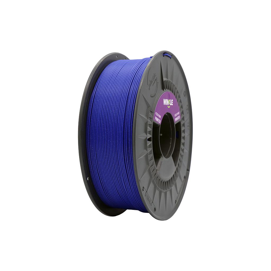 WINKLE Filamento PLA Azul con Particulas, PLA 1,75 mm, Filamento Stampa, Stampante  3D, Filamento 3D, Color Azul con particulas